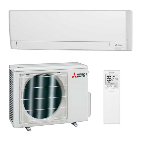 MITSUBISHI ELECTRIC MSZ-AY25VGK INSTALLATION MANUAL Pdf Download ...