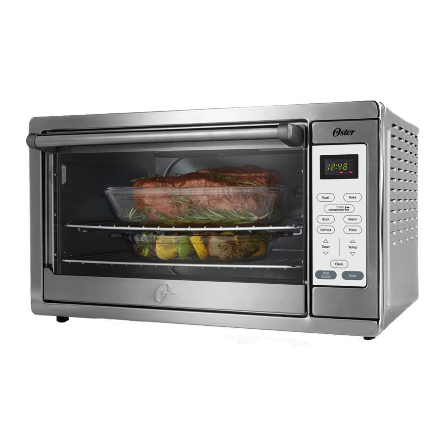 Oster TSSTTVXLDG003 Extra Large Countertop Oven Manual ManualsLib