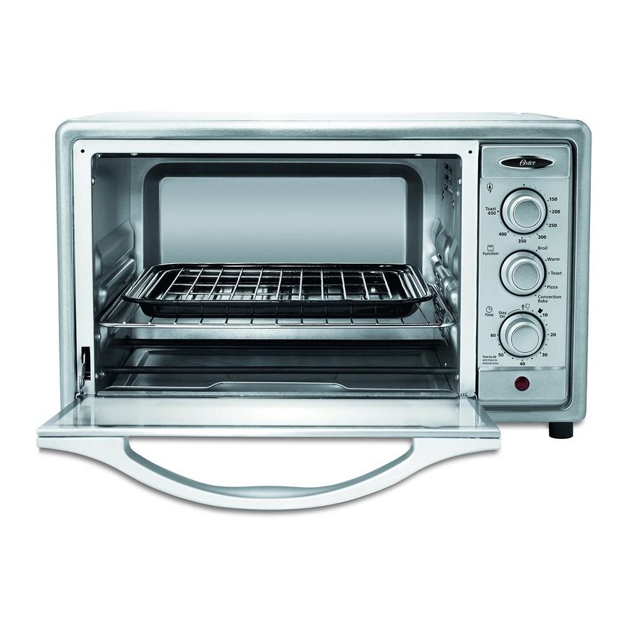 Oster TSSTTVRB04 - Countertop Oven Manual | ManualsLib