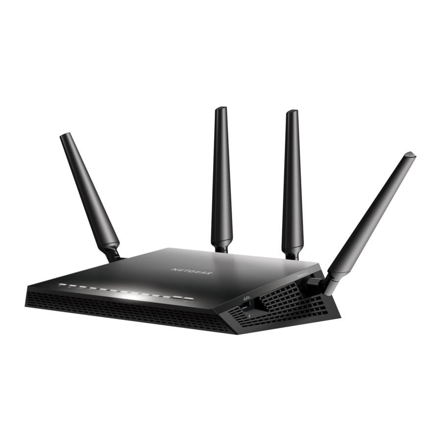 NETGEAR Nighthawk X4S R7800 AC2600 Smart WiFi Router Manual ManualsLib