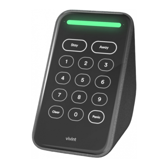 Vivint VS-HP2000-000 Quick Reference