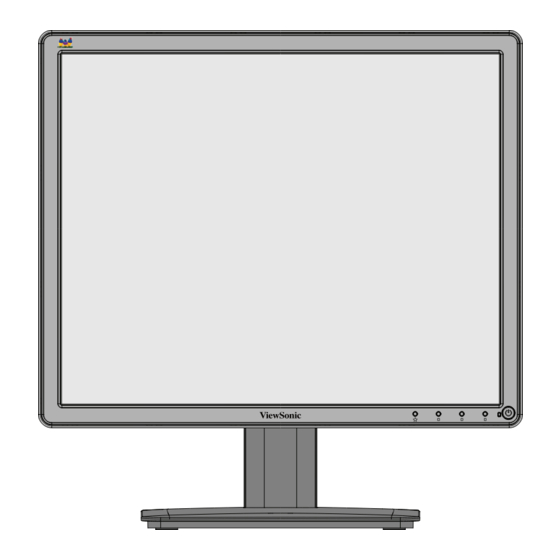 ViewSonic VA709 User Manual