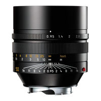 Leica NOCTILUX-M 50 mm f/0.95 ASPH Manual