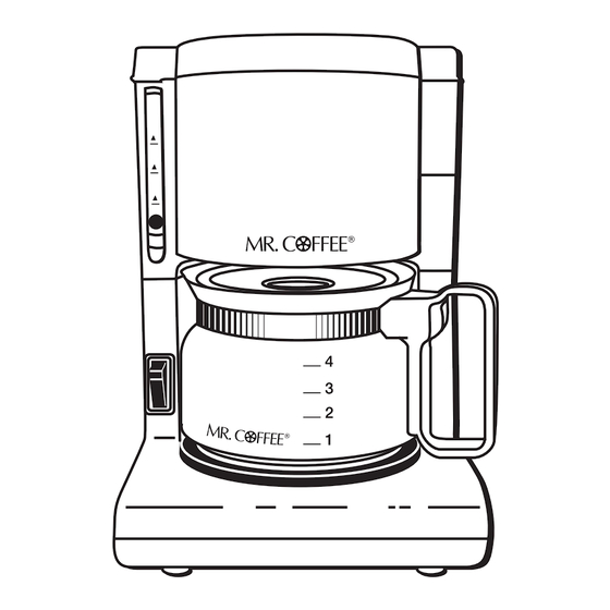 Mr. Coffee AD SERIES Operating Instructions Manual