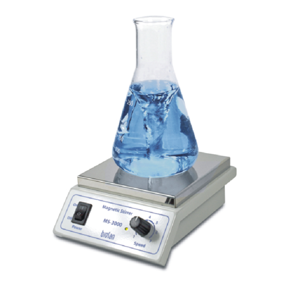 Biosan MMS-3000 Operating Manual
