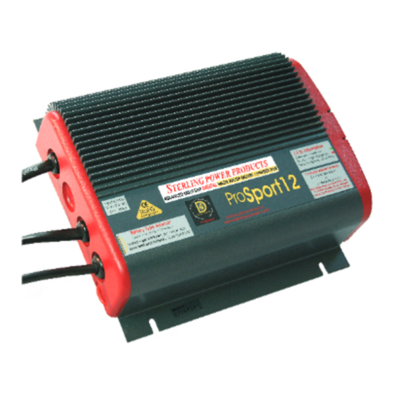 Sterling Power Products PROSPORT PS1212 User Manual