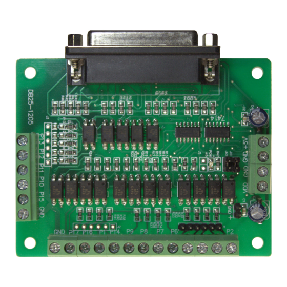 Stepper Motor Canada DB25-1205F Manual