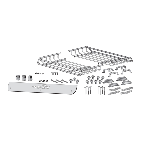 Prorack VOYAGER TRAY Manuals