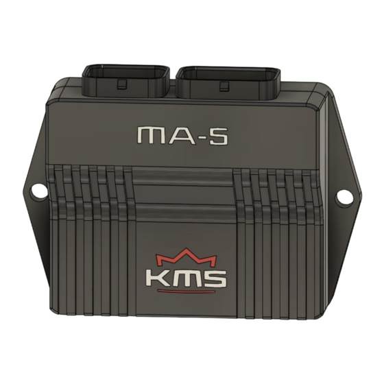 KMS MA5 Management ECU Manuals