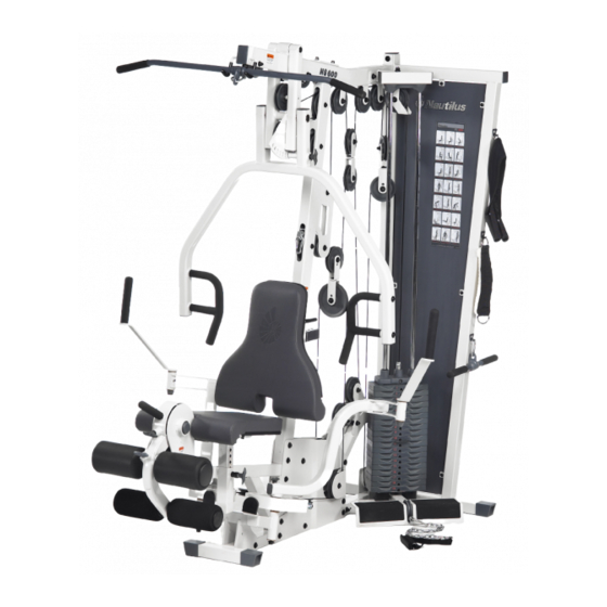 NAUTILUS NS600 ASSEMBLY INSTRUCTIONS MANUAL Pdf Download ManualsLib
