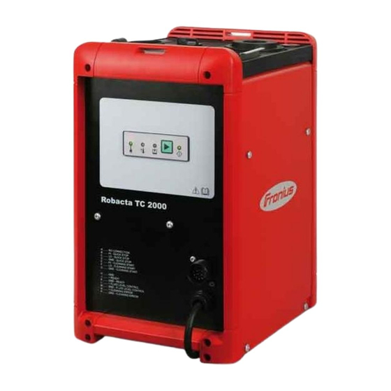FRONIUS ROBACTA TC 2000 OPERATING INSTRUCTIONS MANUAL Pdf Download