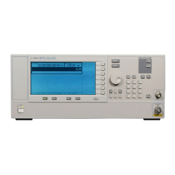 AGILENT TECHNOLOGIES PSG SERIES SERVICE MANUAL Pdf Download | ManualsLib