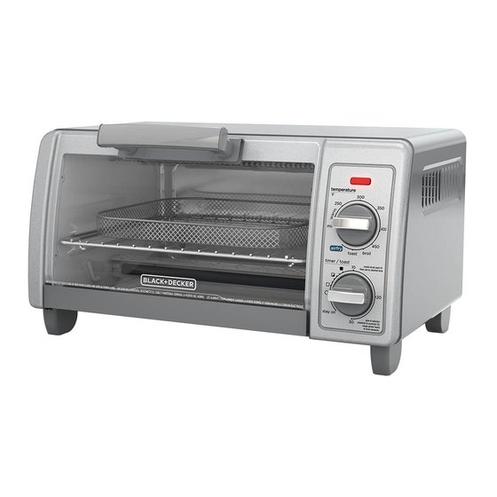 Black and Decker Toaster Oven Manual ManualsLib