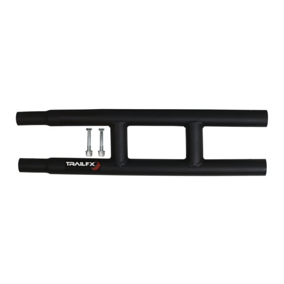 TRAILFX FCLR003B ASSEMBLY, INSTALLATION, OPERATION AND MAINTENANCE