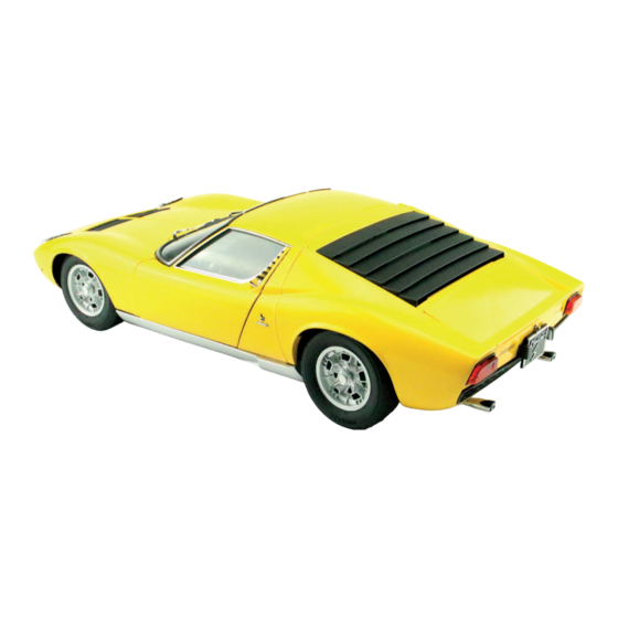 Agora Models LAMBORGHINI MIURA Pack 12 Build Instructions