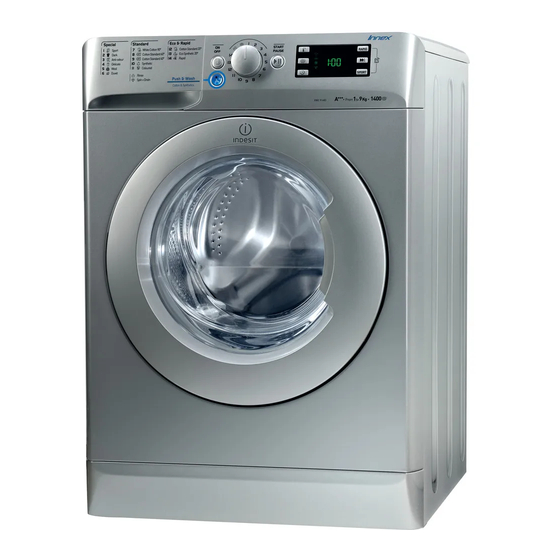 Indesit XWE 91483 Instructions For Use Manual