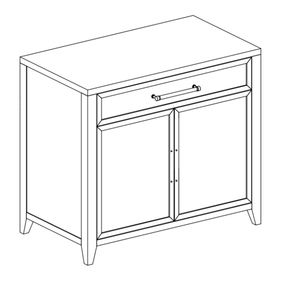 Essentials For Living HOLLAND 6146.WHT/NAT Assembly Instructions
