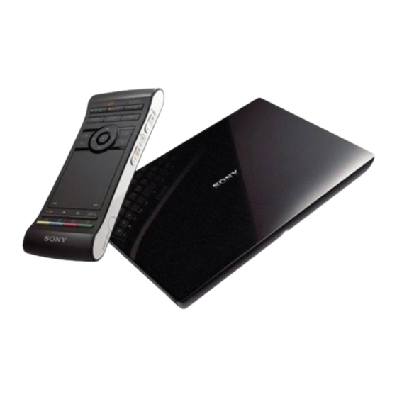 Sony NSZ-GS7 Reference Manual