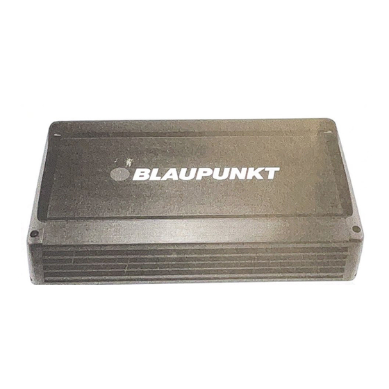 Blaupunkt AMP2002 Instruction Manual