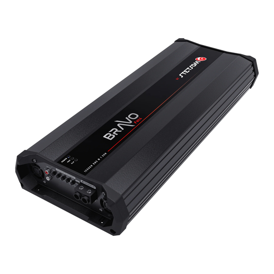 StetSom BRAVO Full 12000 User Manual