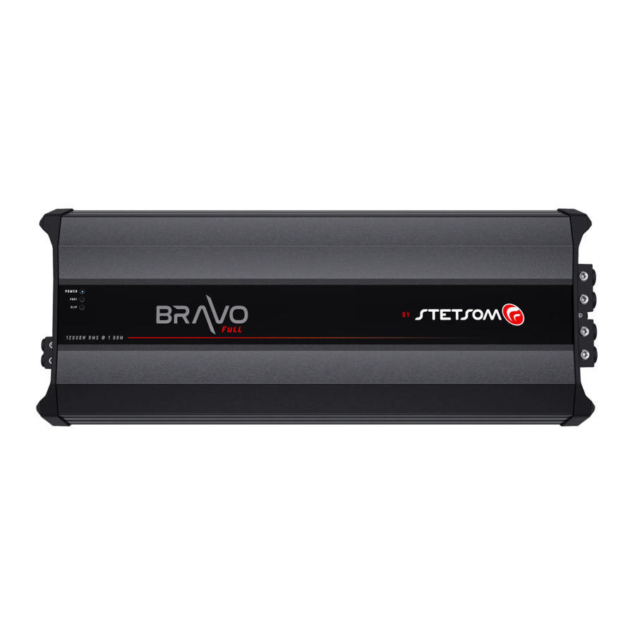 Stetsom Bravo Full 12000 Manual