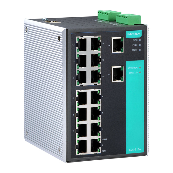 Moxa Technologies EtherDevice EDS-516A Series User Manual