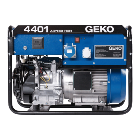 Geko 4401 E -AA/HEBA Operation Manual
