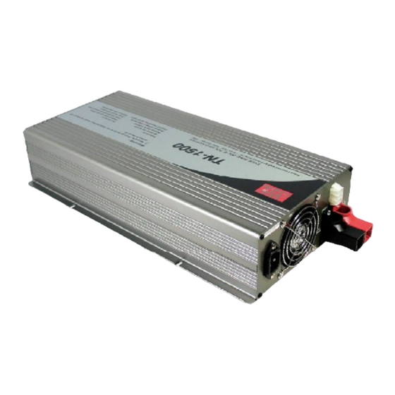 Mean Well TS-1500 Instruction Manual