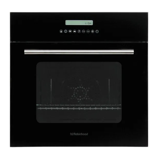 ROBINHOOD OBP6010T56G Installation And Operating Insctructions