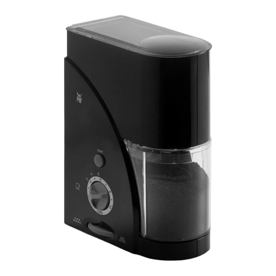 WMF 5 Coffee Grinder Operating Manual