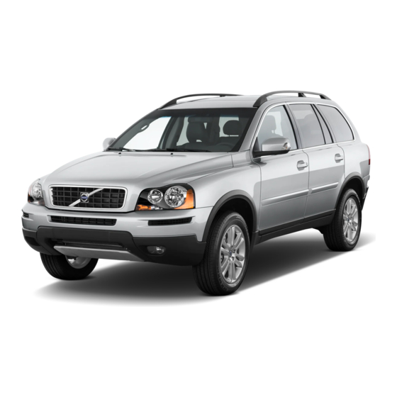 Volvo 2010 XC90 Owner's Manual