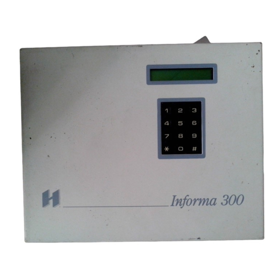HESA INFORMA 300 INSTALLATION AND OPERATING INSTRUCTIONS MANUAL Pdf