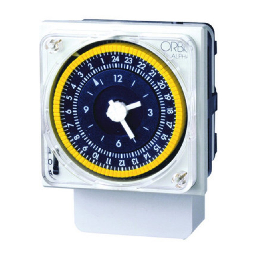 Orbis ALPHA Time Switch Manual ManualsLib