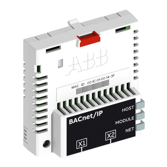 ABB FBIP-21 BACnet/IP User Manual