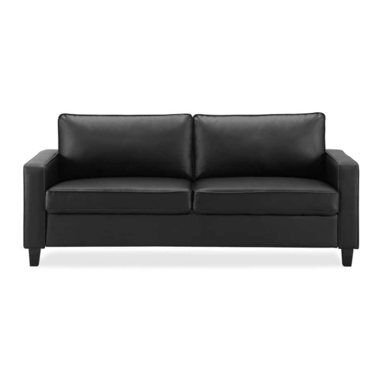 LIFESTYLE SOLUTIONS GLENMONT SOFA ASSEMBLY INSTRUCTIONS MANUAL Pdf