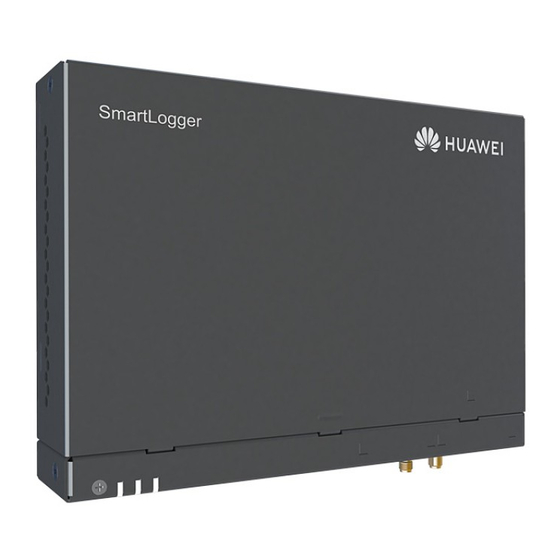 HUAWEI SMARTLOGGER3000 USER MANUAL Pdf Download ManualsLib