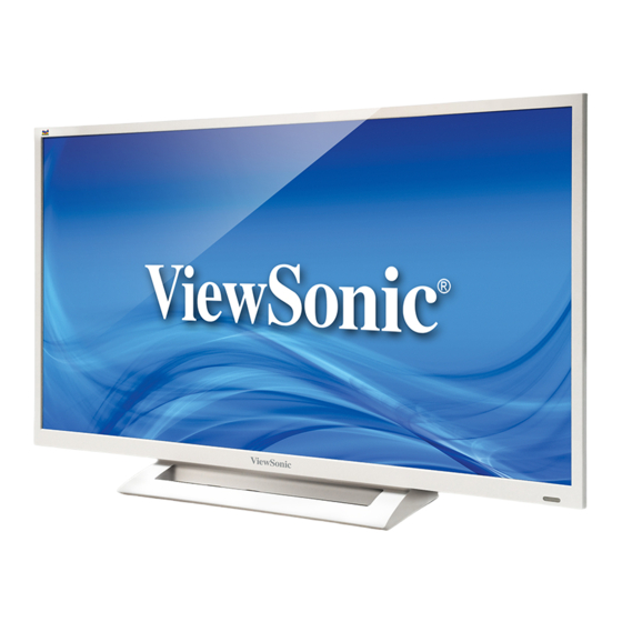 VIEWSONIC VX3203S USER MANUAL Pdf Download ManualsLib