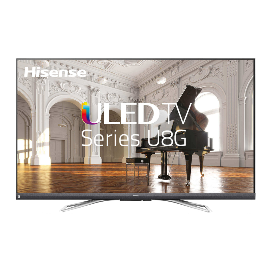 Hisense U8G Series Manual ManualsLib