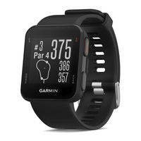 Garmin APPROACH S10 GPS Golf Watch Manual | ManualsLib