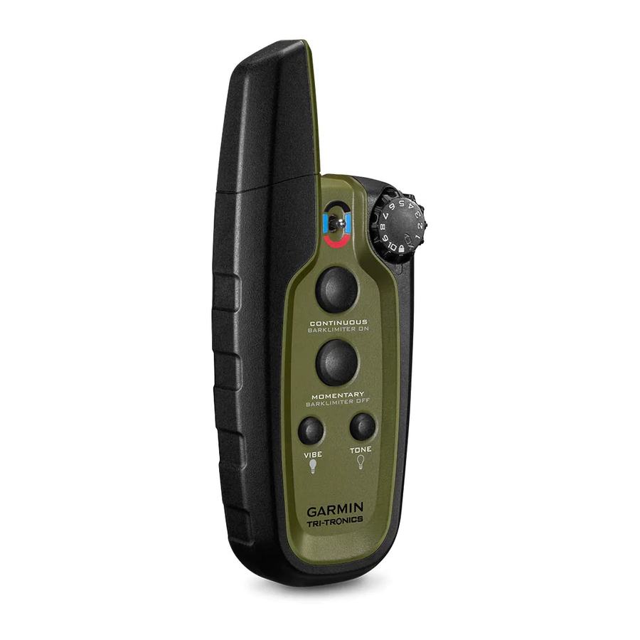 Garmin Sport Pro Dog Training Collar Manual ManualsLib