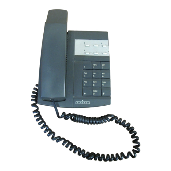 ALCATEL 4001 MANUAL Pdf Download | ManualsLib