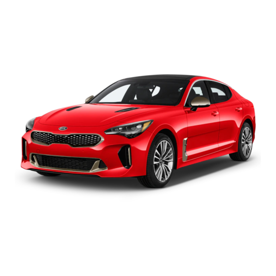 KIA STINGER 2018 OWNER'S MANUAL Pdf Download ManualsLib