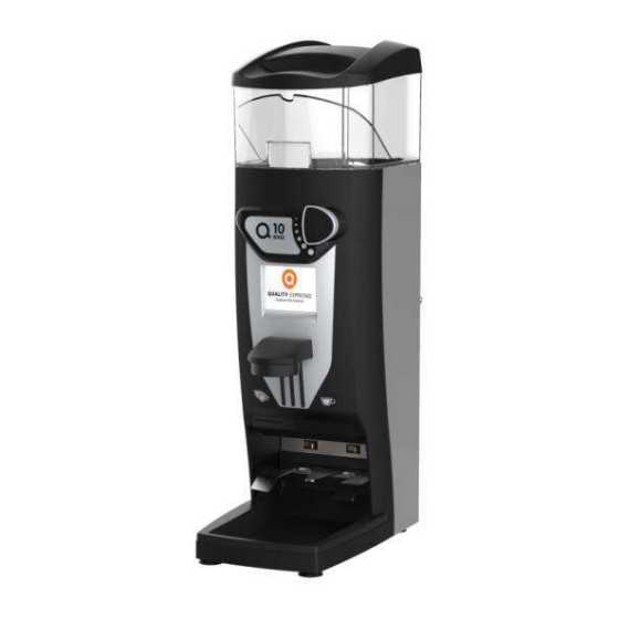 QUALITY ESPRESSO Q10 EVO OPERATING INSTRUCTIONS MANUAL Pdf Download