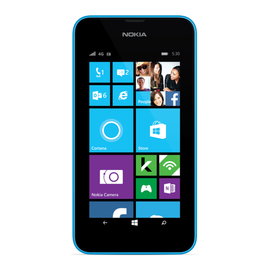 Nokia Cricket Lumia 530 Quick Start Guide