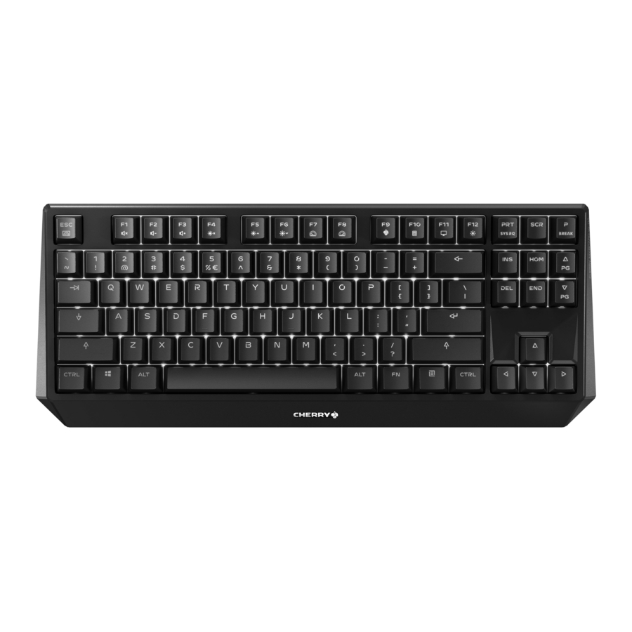 Cherry MX BOARD 1.0 TKL Corded Gaming Keyboard Manual ManualsLib