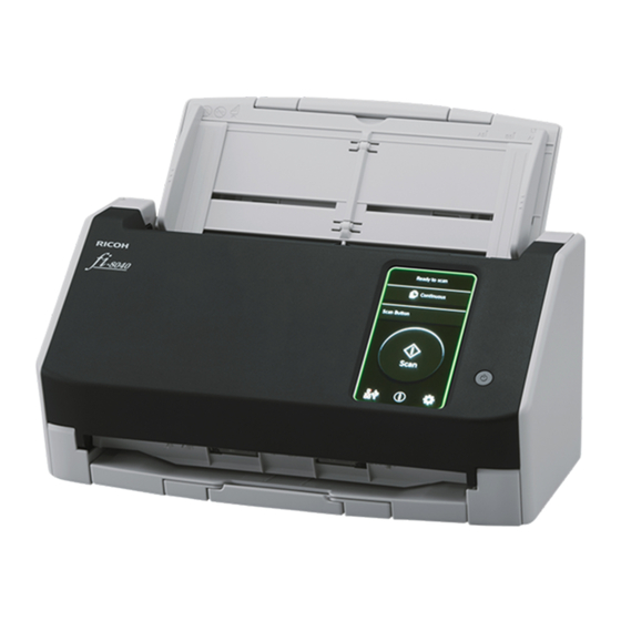 Ricoh fi-8040 Operator's Manual