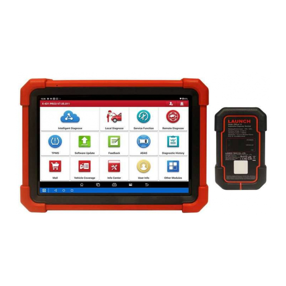 LAUNCH TECH X-431 PRO3 SE User Manual