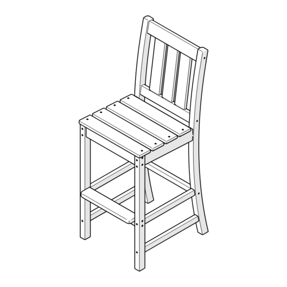 Polywood Oxford TLD152 Assembly Instructions
