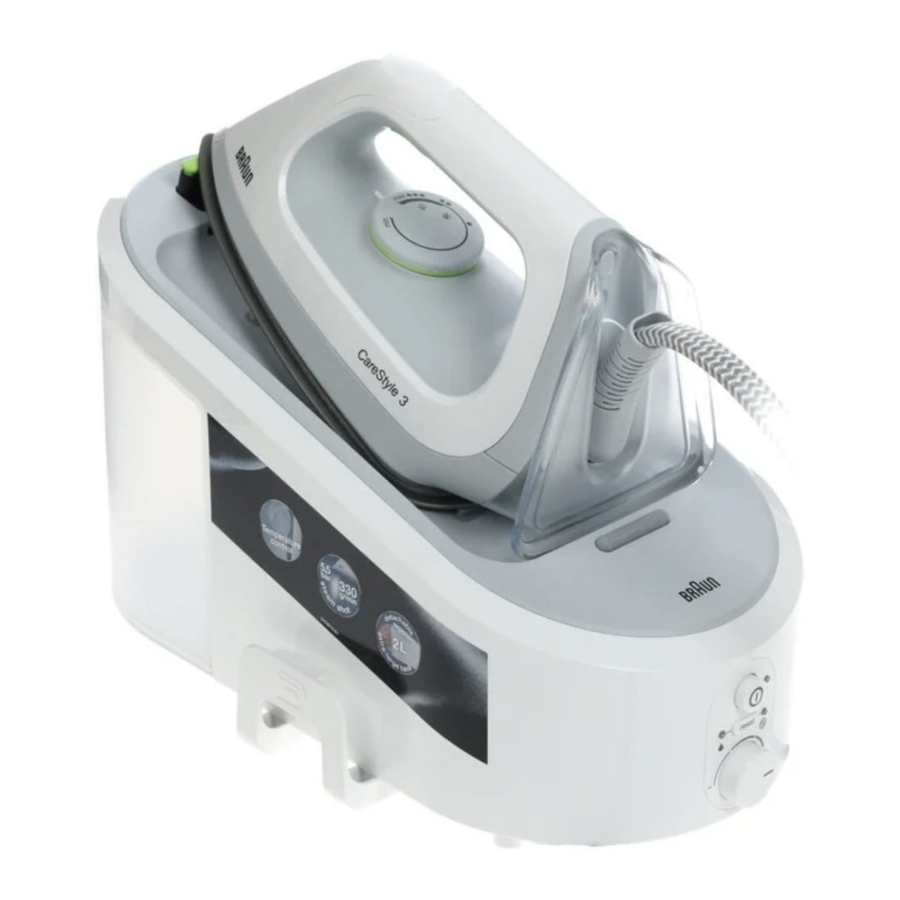 Braun CareStyle 3, IS 3022 WH, IS 3022 Manual