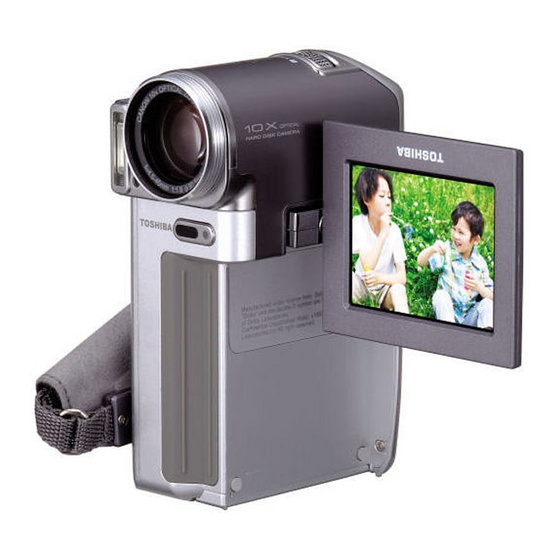 Toshiba GSC-R60 Digital Camcorder Manuals